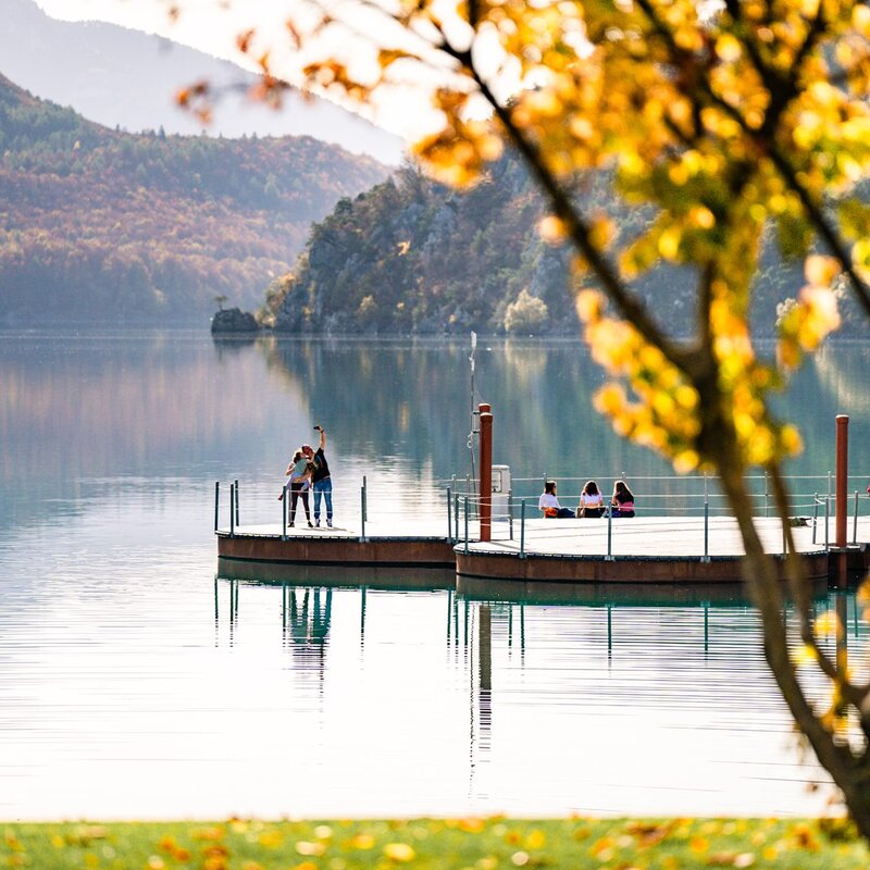 Strandbad von Molveno